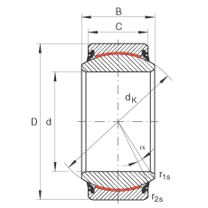 P(gun)(ji)S GE140-UK-2RS, (j) DIN ISO 12 240-1 (bio)(zhn), So(h)ɂ(c)ܷ