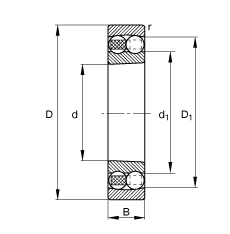 {S 2316-K-M-C3,  DIN 630 ˜ʵҪߴ, FףF 1:12